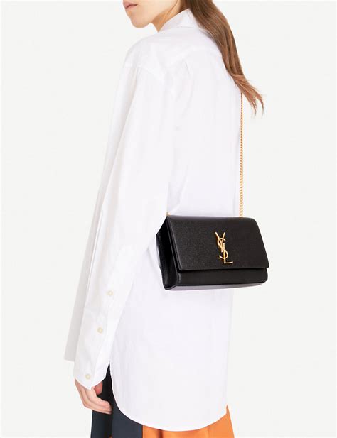 bolso ysl negro|bolso YSL.